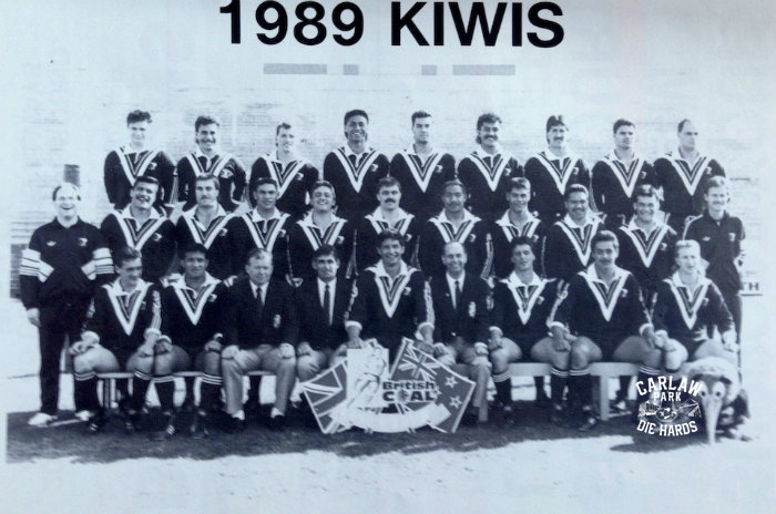 New Zeland Rugby League Kiwis Team 1989 